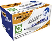 Whiteboardmarker Bic Velleda 1701 rond large blauw-2