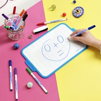 Whiteboardmarker Bic Velleda 1721 rond fijn blauw-3