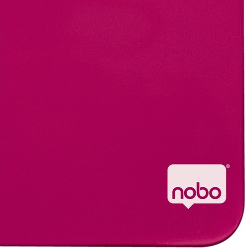 Whiteboard Nobo tegel 36x36cm roze magnetisch-2