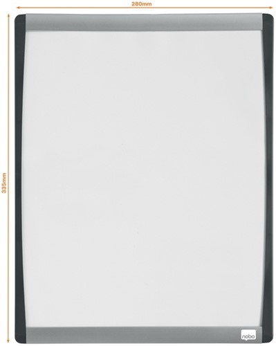 Whiteboard Nobo 35.5x28cm gewelfd-4