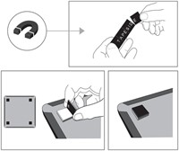 Whiteboard Nobo 21.6x28cm magnetisch assorti-11