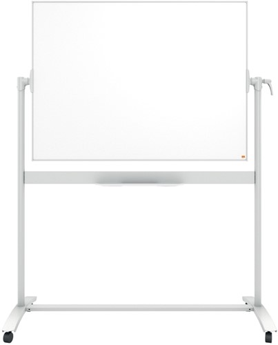 Whiteboard Nobo kantelbord mobiele 90x120cm staal