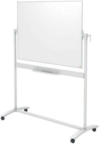 Whiteboard Nobo kantelbord mobiele 90x120cm staal-9