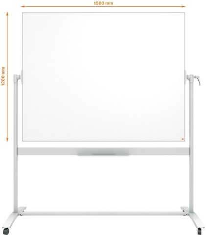 Whiteboard Nobo kantelbord 120x150cm magnetisch emaille-6