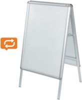 Stoepbord Nobo Essence A1 met kliklijst-3