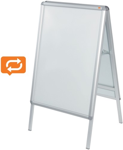 Stoepbord Nobo Essence A1 met kliklijst-8