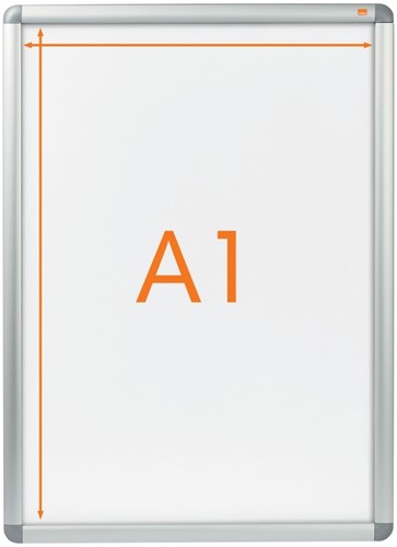 Kliklijst Nobo Premium Plus A1 84,1x59,4cm aluminium-2