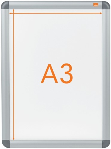 Kliklijst Nobo Essence A3 aluminium-2