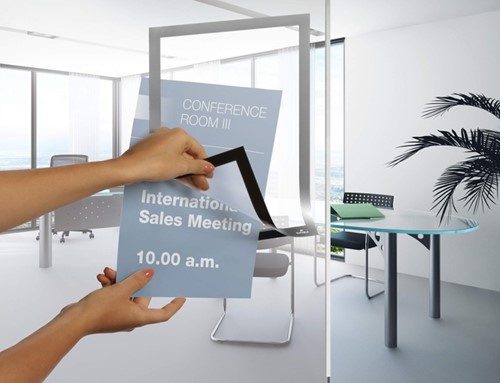 Duraframe Durable 487223 A4 zilvergrijs 2 stuks-2