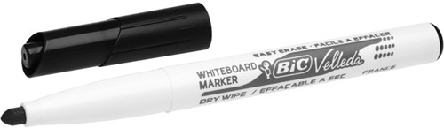 Whiteboardmarker Bic Velleda 1741 rond medium zwart