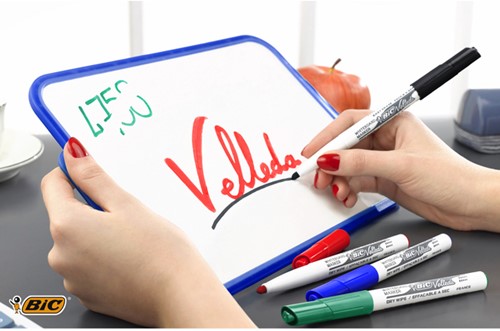 Whiteboardmarker Bic Velleda 1741 rond medium rood-5