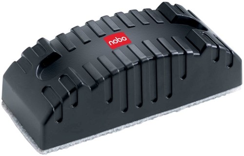 Navulling Nobo tbv magnetische whiteboardwisser zwart 10 stuks