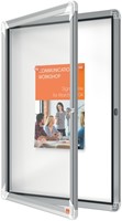 Binnenvitrine Nobo premium plus 4xA4 draaideur magnetisch-5