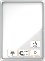 Buitenvitrine Nobo Premium Plus 9xA4 draaideur magnetisch-6