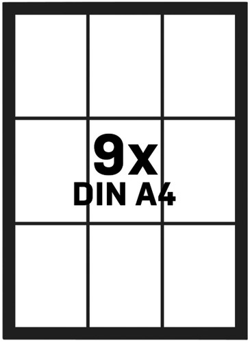 Binnenvitrine Nobo Premium Plus 9xA4 draaideur magnetisch-1