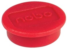 Magneet Nobo 20mm rood 8 stuks-1