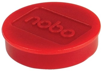 Magneet Nobo 30mm rood 4 stuks-3