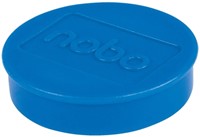 Magneet Nobo 38mm blauw 4 stuks-1