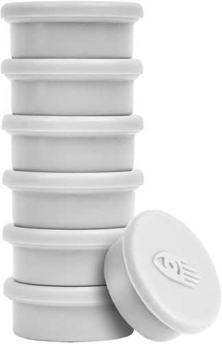 Magneet Legamaster 20mm 250gr wit 8 stuks-1