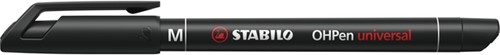 Viltstift STABILO OHpen 843/46 permanent rond medium zwart-4