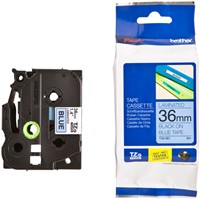 Labeltape Brother P-touch TZe-561 standaard 36mm zwart op blauw-3