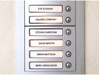 Labeltape Dymo LabelManager D1 polyester 12mmx7m zwart op wit-3