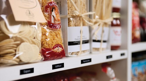 Labeltape Dymo LabelManager D1 polyester 12mmx7m wit op zwart-4