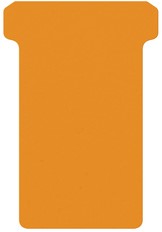 T-kaart Djois formaat 2 48mm oranje 100 stuks