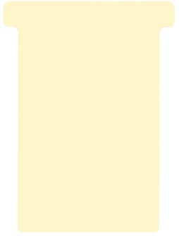 T-kaart Djois formaat 3 77mm beige 100 stuks