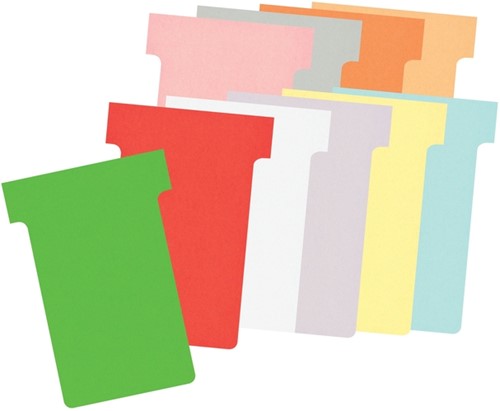 T-kaart Nobo nr.2 48mm roze 100 stuks-7