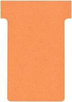 T-kaart Nobo nr.2 48mm oranje 100 stuks