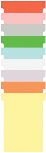 T-kaart Nobo nr.3 80mm groen 100 stuks-7