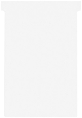 T-kaart Nobo nr.4 112mm geel 100 stuks-1