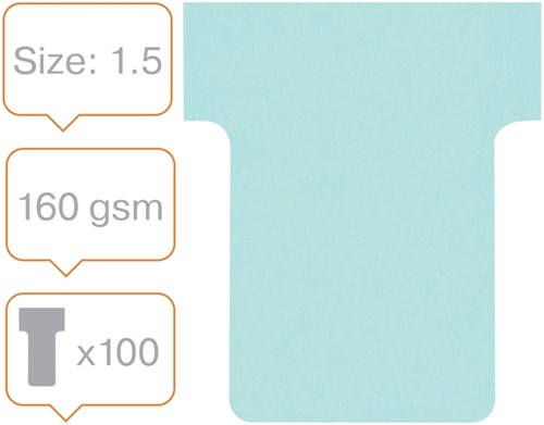 T-kaart Nobo nr 1.5 36mm blauw 100 stuks-6
