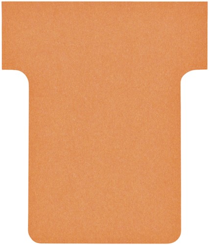 T-kaart Nobo nr 1.5 36mm oranje 100 stuks