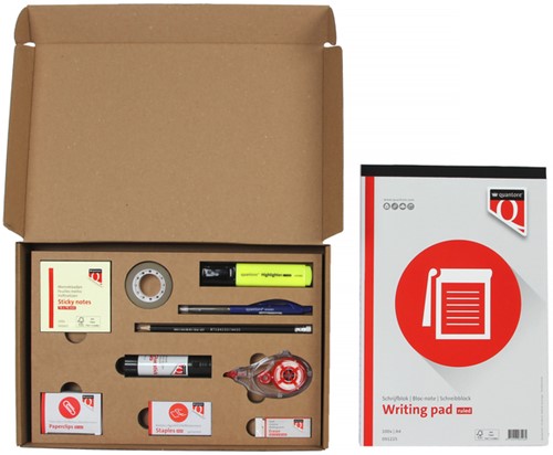 Huismerk koffer Quantore + inhoud