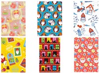 Inpakpapier sint 250x46,5cm assorti-2