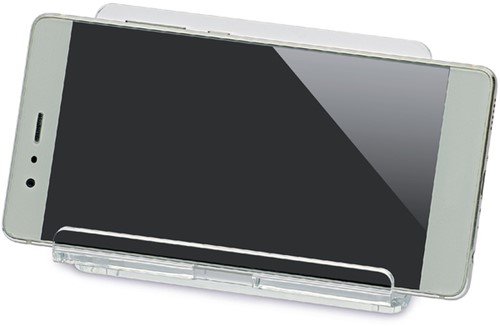 Telefoonstandaard MAUL 97x105x76mm standhoek instelbaar acryl-3