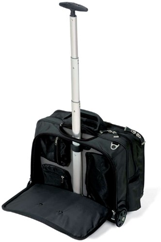Laptoptas trolley Kensington contour 17" zwart-3