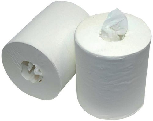 Poetspapier Cleaninq medium 1-laags 275m wit-3