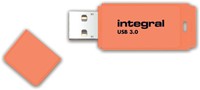 USB stick 2.0 Integral Neon USB-A 32GB oranje-3
