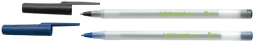 Balpen Bic Ecolutions round stic medium zwart-2