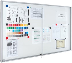 Vitrinekast Legamaster Premium voor binnen 65.3x89.9cm