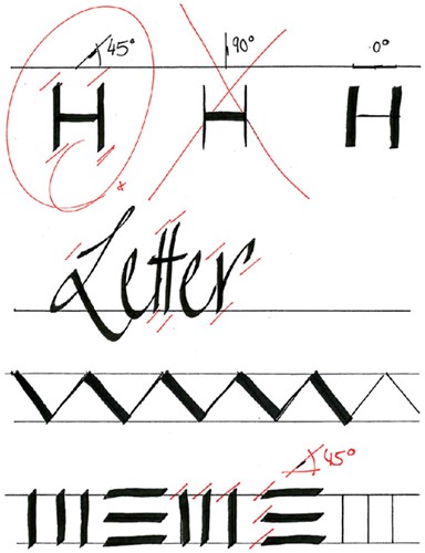 Kalligrafiepen edding 1255 5.0mm zwart-1