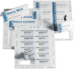 Tafelnaambord Durable 1460 kaarten 61/122x210mm 20 stuks