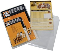 Envelop CleverPack akte A4 220x300mm zelfklevend transparant 50 stuks-2