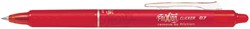 Rollerpen PILOT friXion clicker medium rood