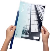 Klemrug Durable A4 6mm 60 vellen rood-2