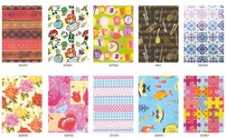 Cadeaupapier en folie assorti