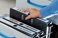 Rug-insteekkaart Avery breed 54x190mm wit 25 vel-1